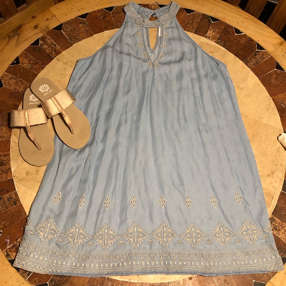 Denim dress